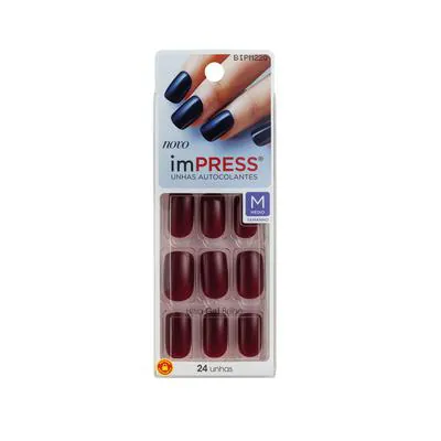 Unhas Kiss NY Impress Média Pretty Pls