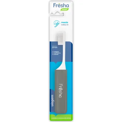 Escova Dental Fresha Portatil 1 unidades (Cores Sortidas)