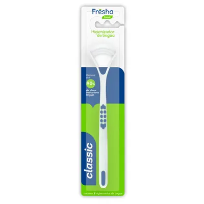 Limpador De Lingua Fresha 1 unidade Cores Sortidas