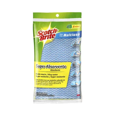 Pano Multiuso Scotch-Brite Azul