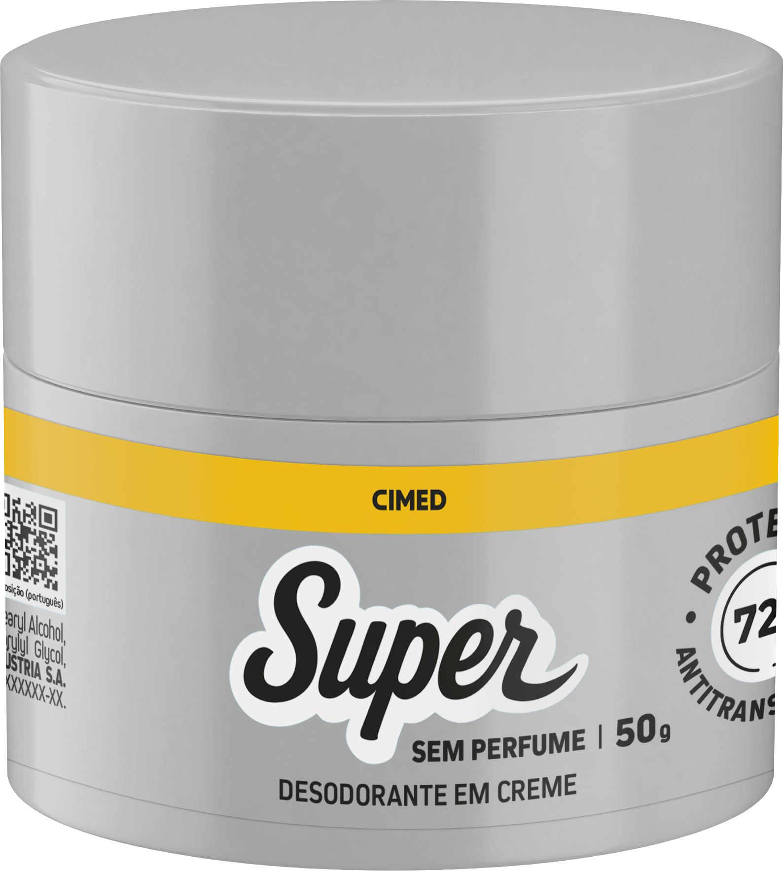 Desodorante Super Creme Sem Fragrância 50g