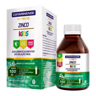 Zinco Kids Nutrição Catarinense 100ml