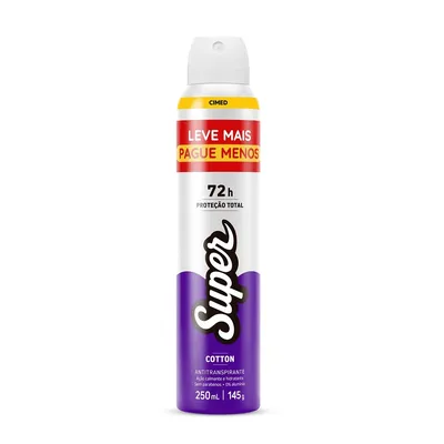 Desodorante Cimed Aero Super Cotton 250ml