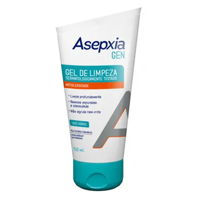 Gel de Limpeza Asepxia Gen Antioleosidade 150ml