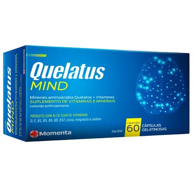 Suplemento Vitamínico Quelatus Mind 60 Cápsulas