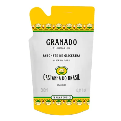 Sabonete Líquido Refil Granado Terrapeutics Castanha do Brasil 300ml