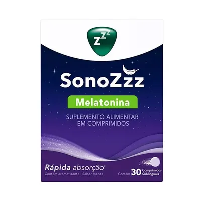 Sonozzz Melatonina 30 Comprimidos Sublinguais