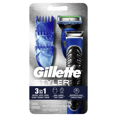 Aparelho De Barbear Gillette Styler Recarregável