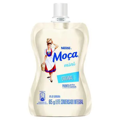 Leite Condensado Moça Integral Mini Squeeze 65g