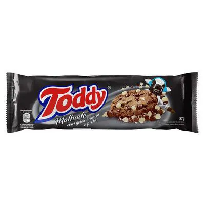 Biscoito Cookies Toddy Malhado 57g