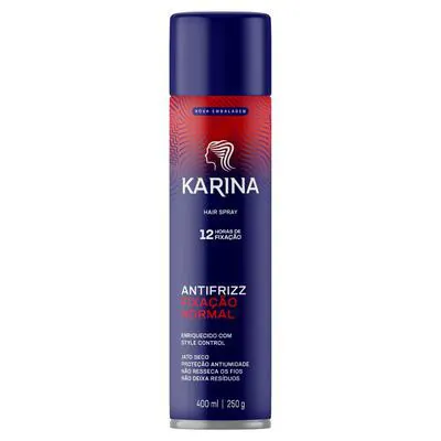 Fixador em Spray Karina Versatilidade e Vitalidade 400ml