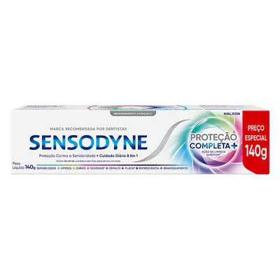 Creme Dental Sensodyne Proteção Completa + Ação Limpeza Superior 140g