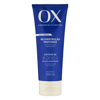 Shampoo Ox Reconstrução Profunda 200ml