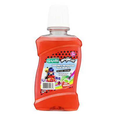 Enxaguante Bucal Infantil Gum Miraculous 250Ml preço
