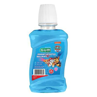 Enxaguante Bucal Infantil Gum Patrulha Canina 250ml