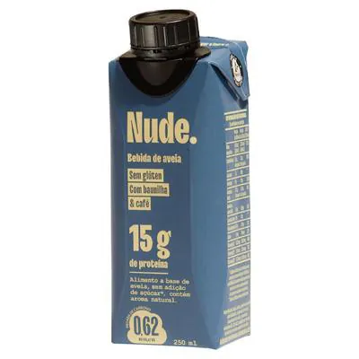 Bebida Proteica Nude Baunilha e Café 250ml