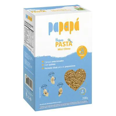 Macarrão Papapa Papa Pasta Mini Elbow com Quinoa 200Gr