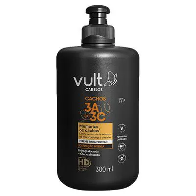 Creme Pentear Vult Cabelos Cachos 3A A 3C 300Ml preço