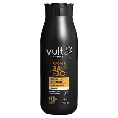 Shampoo Vult Cabelos Cachos 3A A 3C 350Ml preço